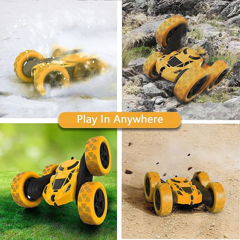 Remote Control Car Off-Road Racing Drift Vehicle Toy Yellow