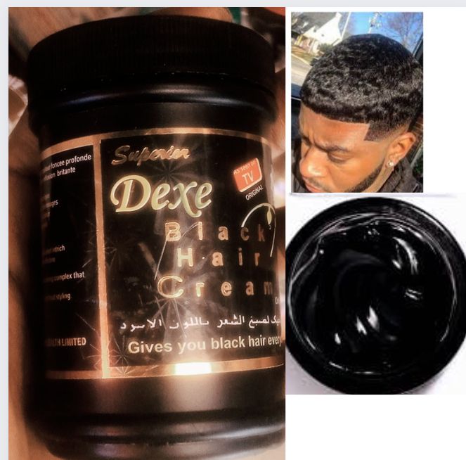 Black Hair Cream. Powerful Darkening, Anti-dandruff, Hair Growth In 3 Weeks
