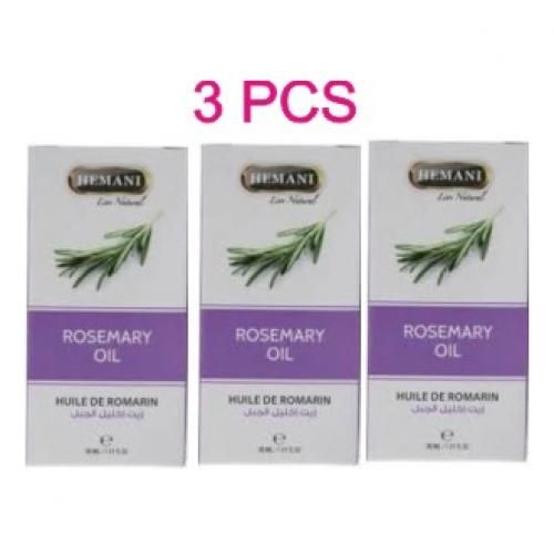 Rosemary Oil X 3 PCS   (ESSENTIAL OILS)