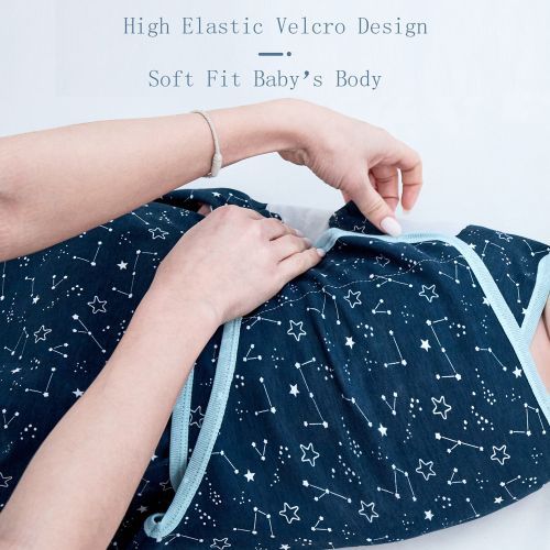Insular SU3007 3PCS Baby Swaddle Wrap Blanket Soft Cotton