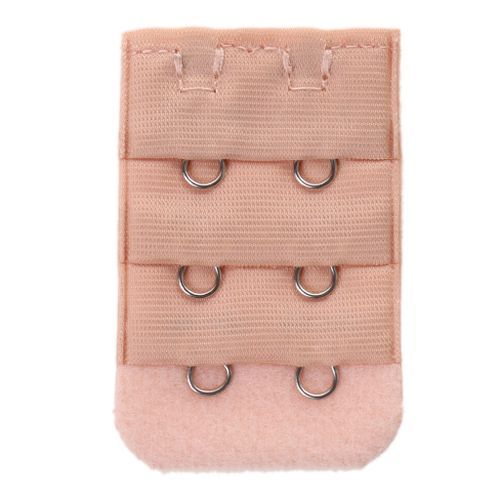 10 Pieces Elastic Bra Extenders Bra Strap Extension Black+Beige