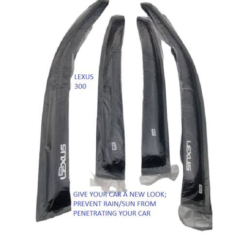 LEXUS 300 Sun/rain Shade Visor-BLACK COLOUR