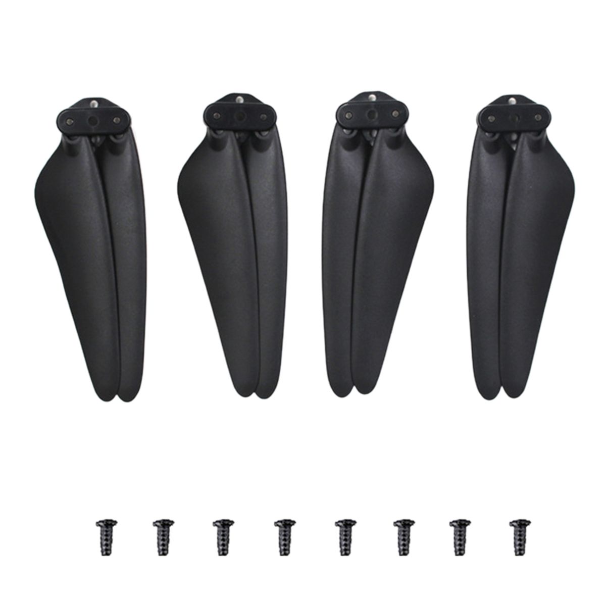 4Pcs Original Propellers Mini RC Drone Spare Original Propellers Black