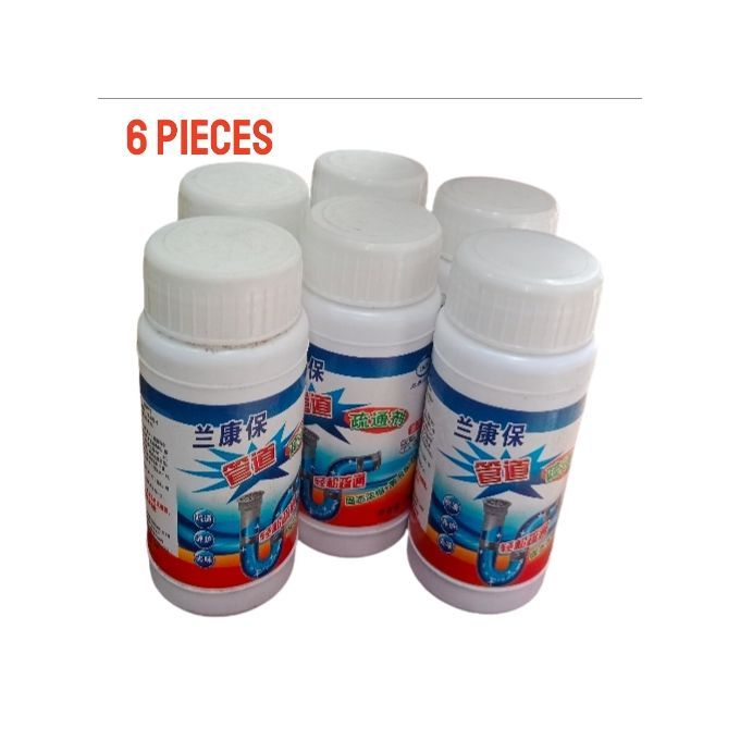 6Pcs Toilet And Kitchen Pipeline Blockage Removal 100g