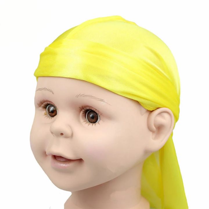 New Kids Plain Yellow Titan Durag