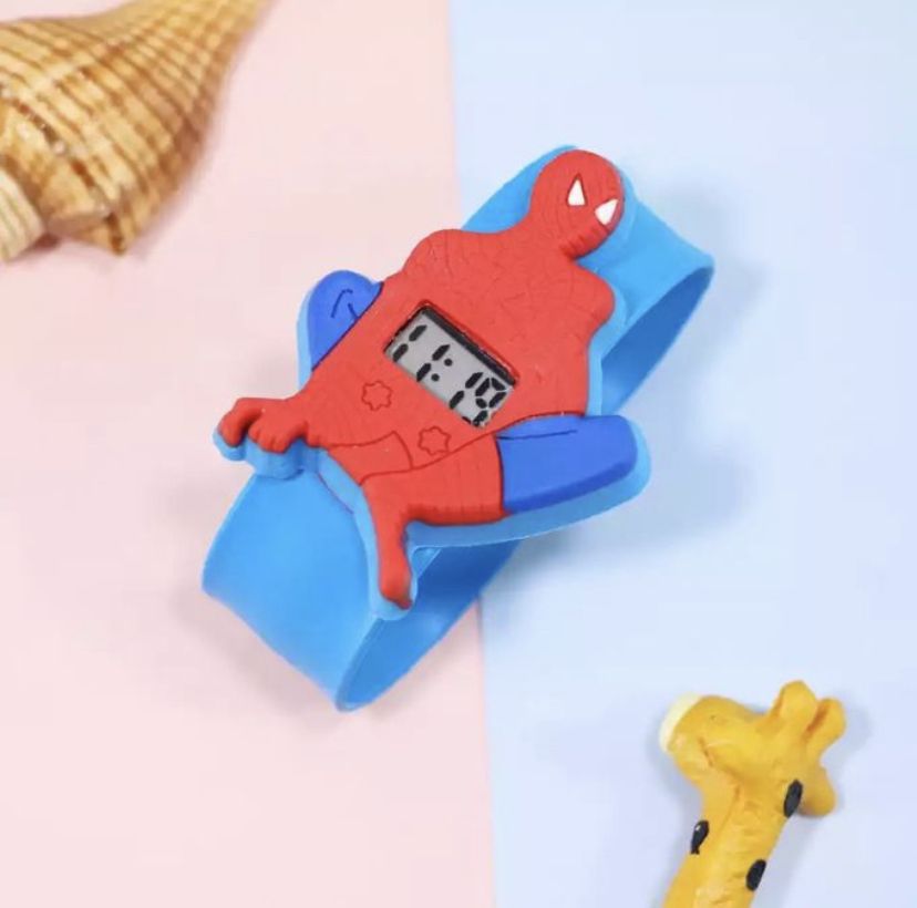 Spider Man Kids Carton Character Casual Children Wristwatch