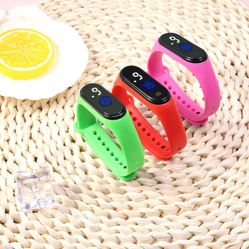 3 UNISEX DIGITAL LED ELECTRONIC FASHION WRISTWATCH