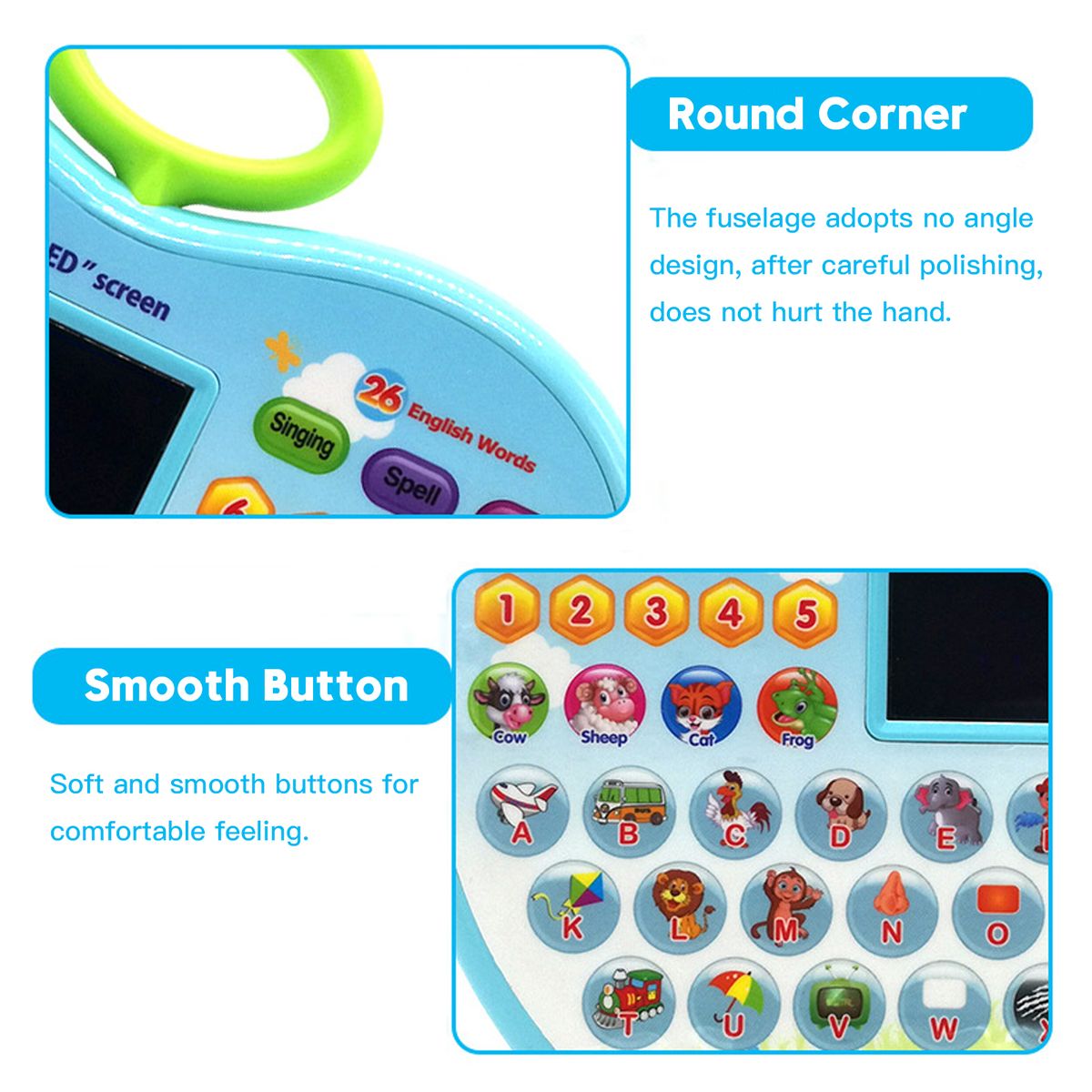 Early Educational Toy Learning Tablet Toddler Computer Toy