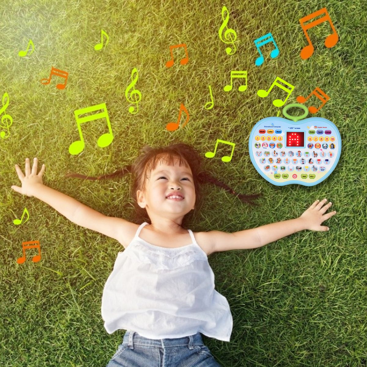Early Educational Toy Learning Tablet Toddler Computer Toy