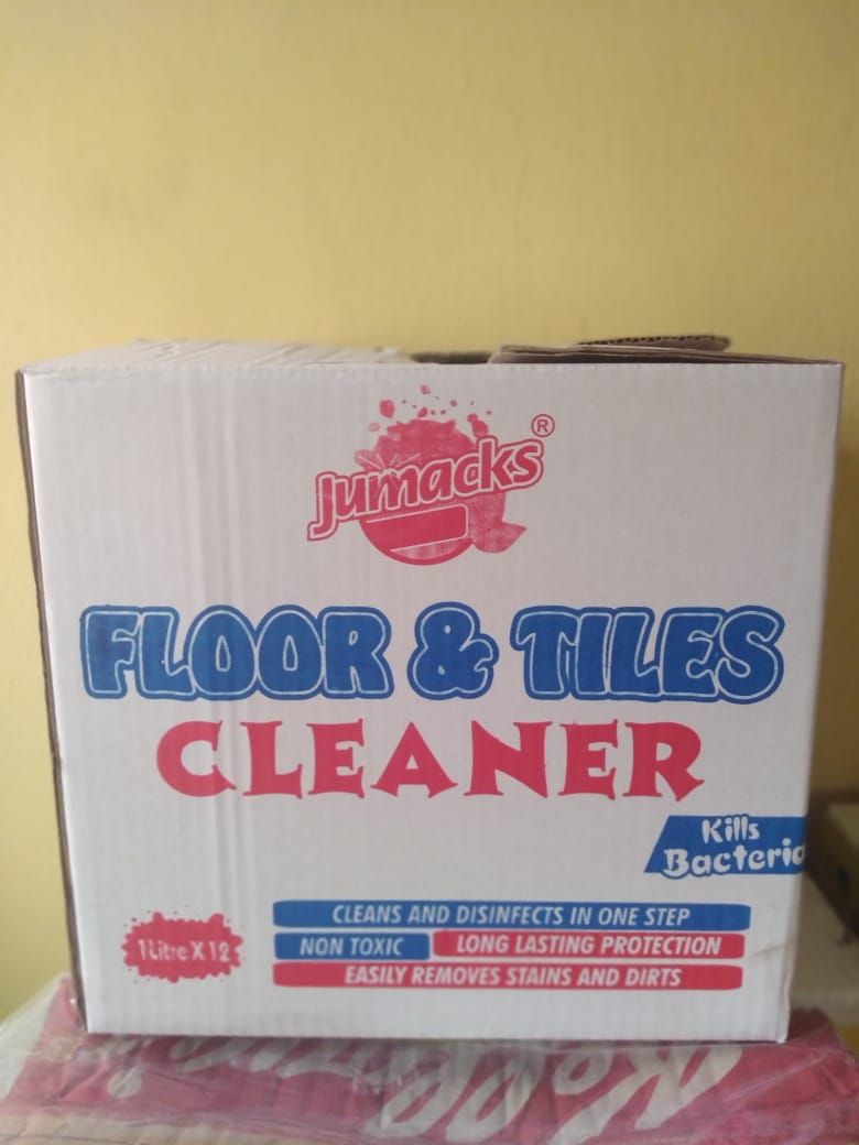 Floor And Tile Cleaner (Antibacterial) - 1Liter ×12