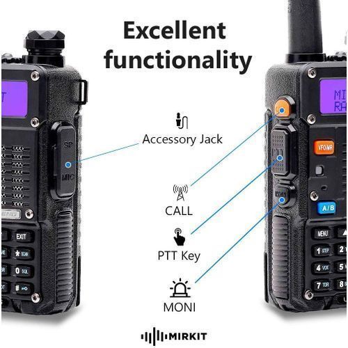 Radio BF-F8HP (UV-5R 3rd Gen) Dual Band 8W High Power Radio Walkie Talkie