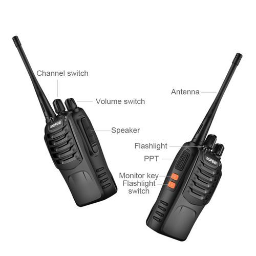 Handheld Two-way Radio Hotel Baofeng  Security Walkie Talkie