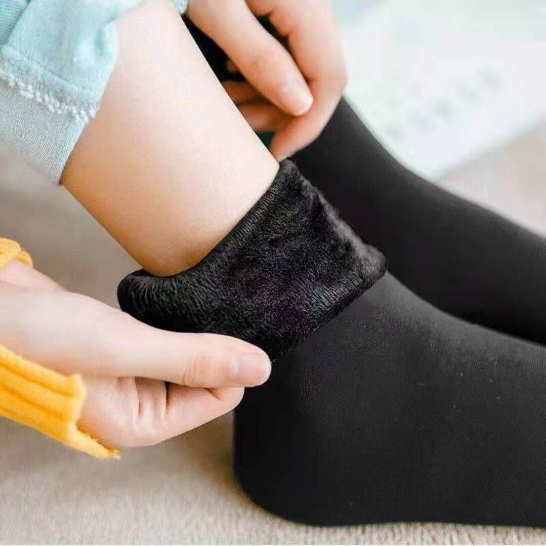 【Warm Socks】Men's Coral Fleece-black Thick/10 Pairs