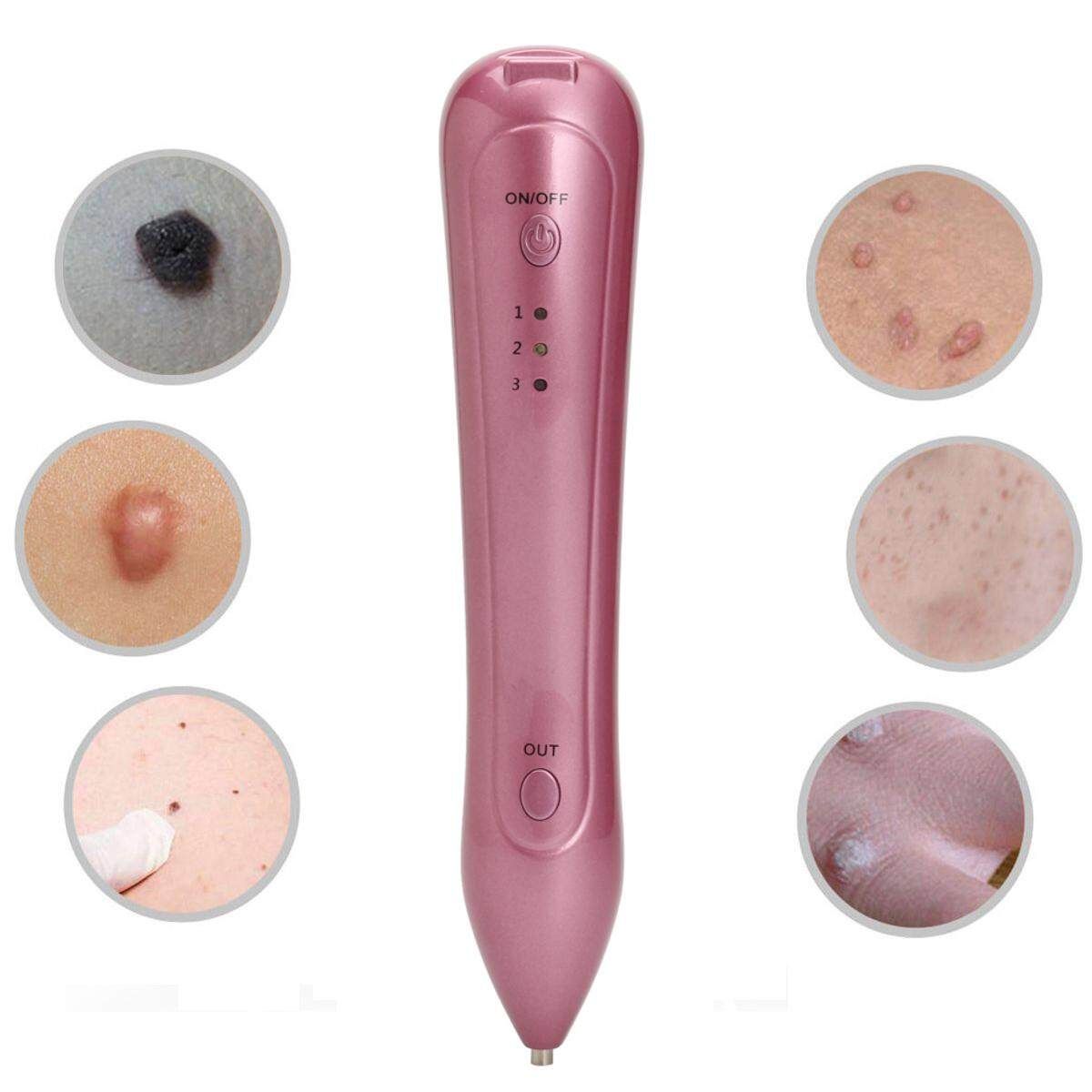 Portable Laser Age Dark Spot Pen Mole Warts Freckle Scars Removal Beauty Machine Violet