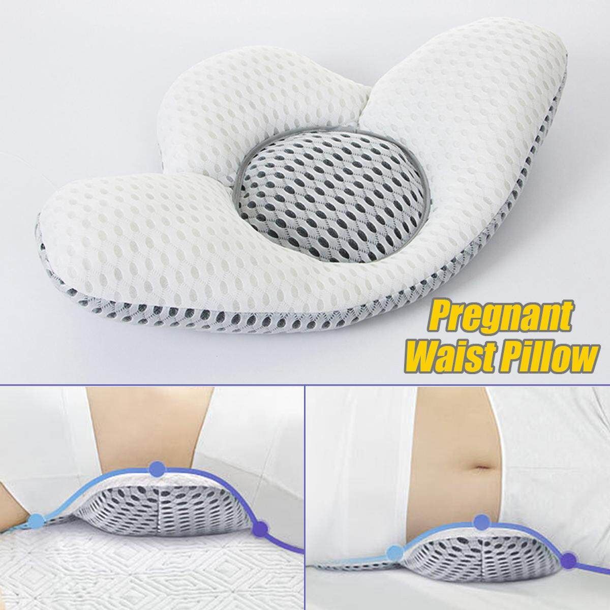 Pregnant Waist Lumbar Pillow Sleeping Maternity Cushion Bed Spine Pillows