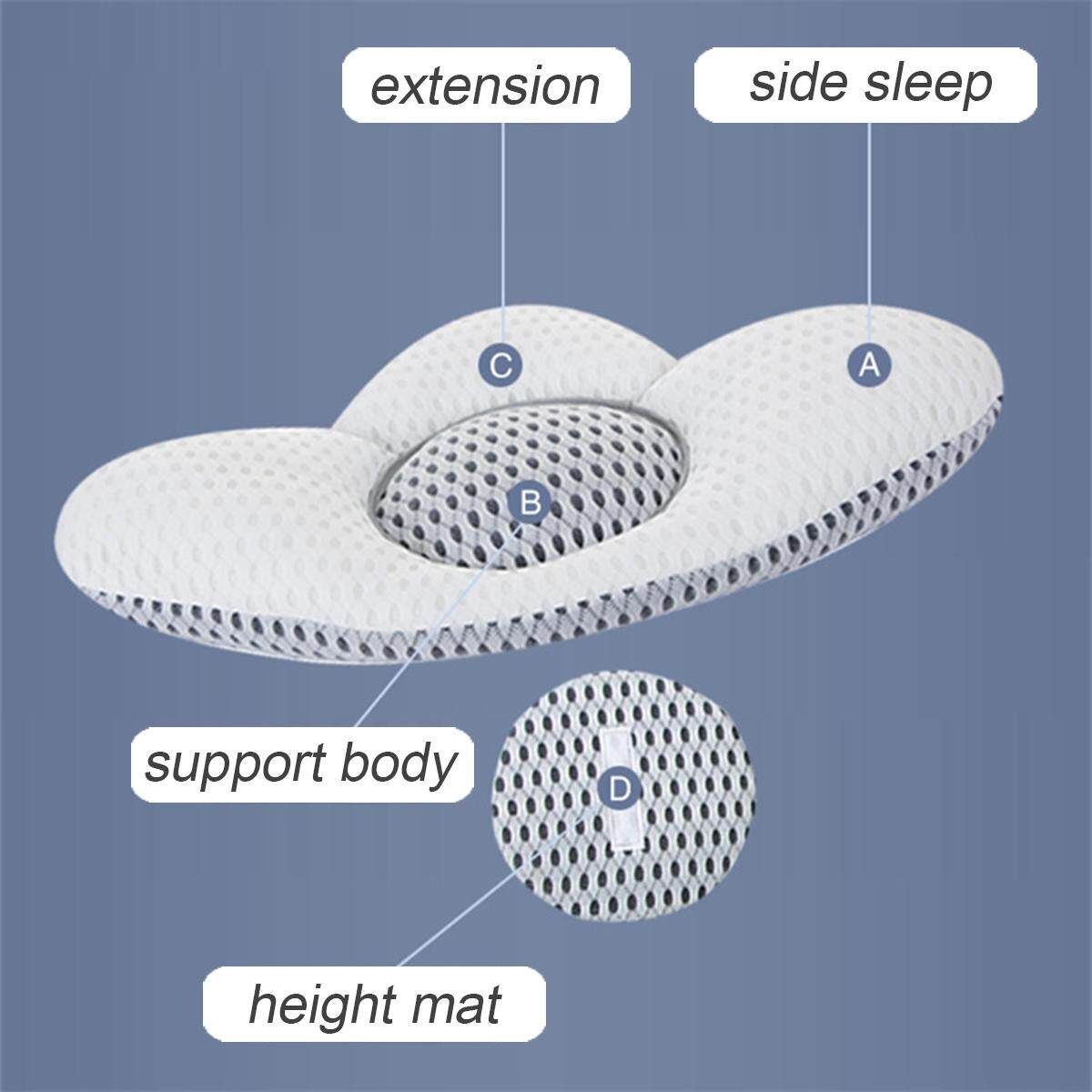 Pregnant Waist Lumbar Pillow Sleeping Maternity Cushion Bed Spine Pillows