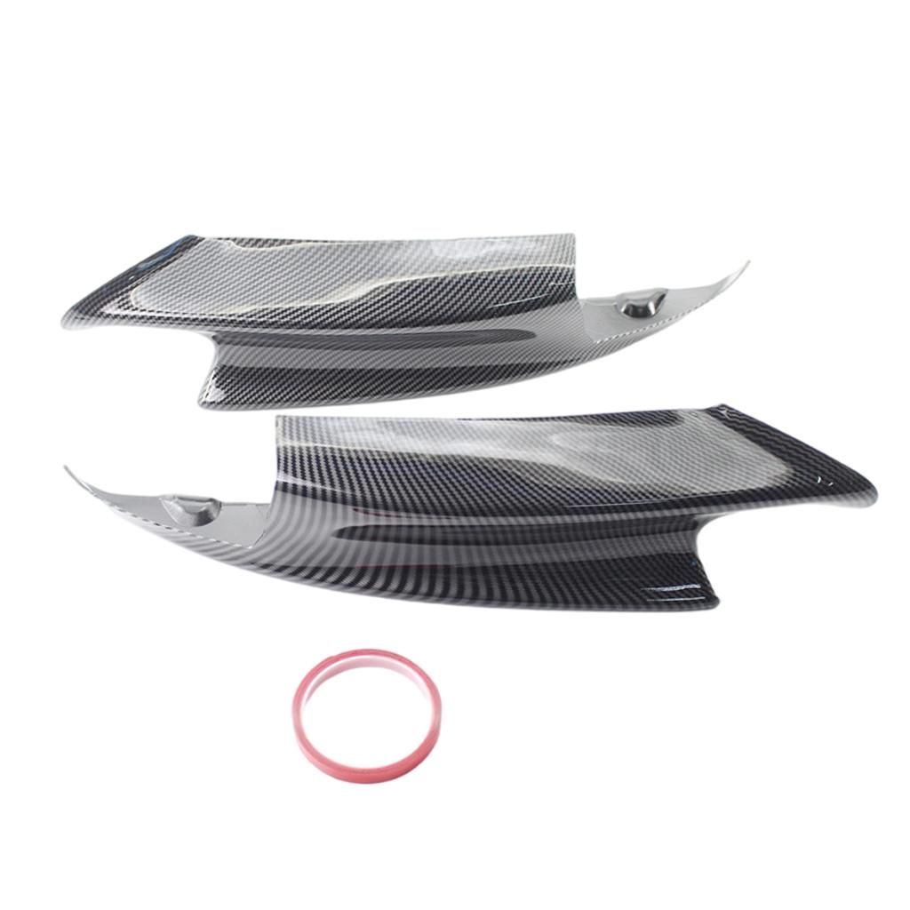 2 pcs Car Front Splitterper Spoiler Lip for bmw E92 E92 07-2012 Accessories-Protective Clear Coated:  Rush Resistant.
