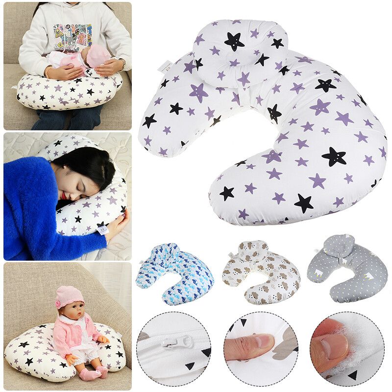 Baby Nursing Feeding Pillow Pillowcase U-shaped Moms And Babies Feeding Cushion Maternity Newborn Home Star