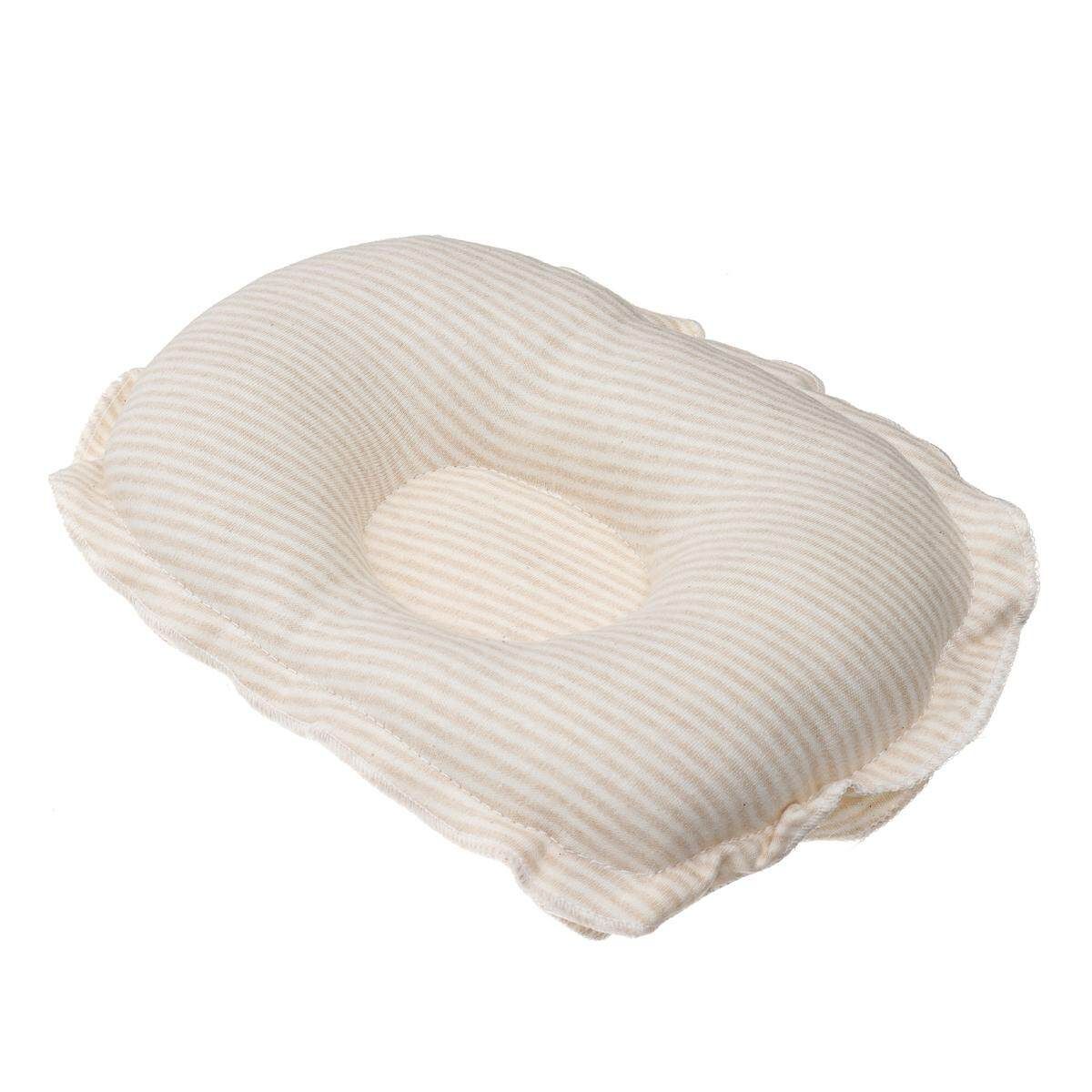 Infant Pillow Newborn Baby Sleeping Anti-Roll Prevent Head Neck Cushion Stripe