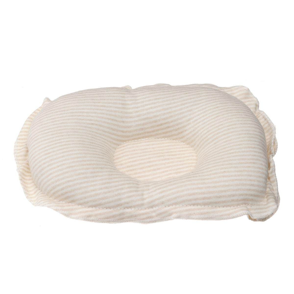 Infant Pillow Newborn Baby Sleeping Anti-Roll Prevent Head Neck Cushion Stripe