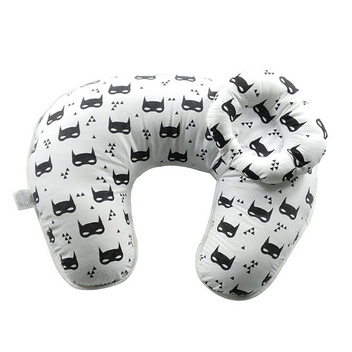 Detachable U-Shaped Maternity Breastfeeding Nursing Pillow Baby Newborn Black Cat Black Cat