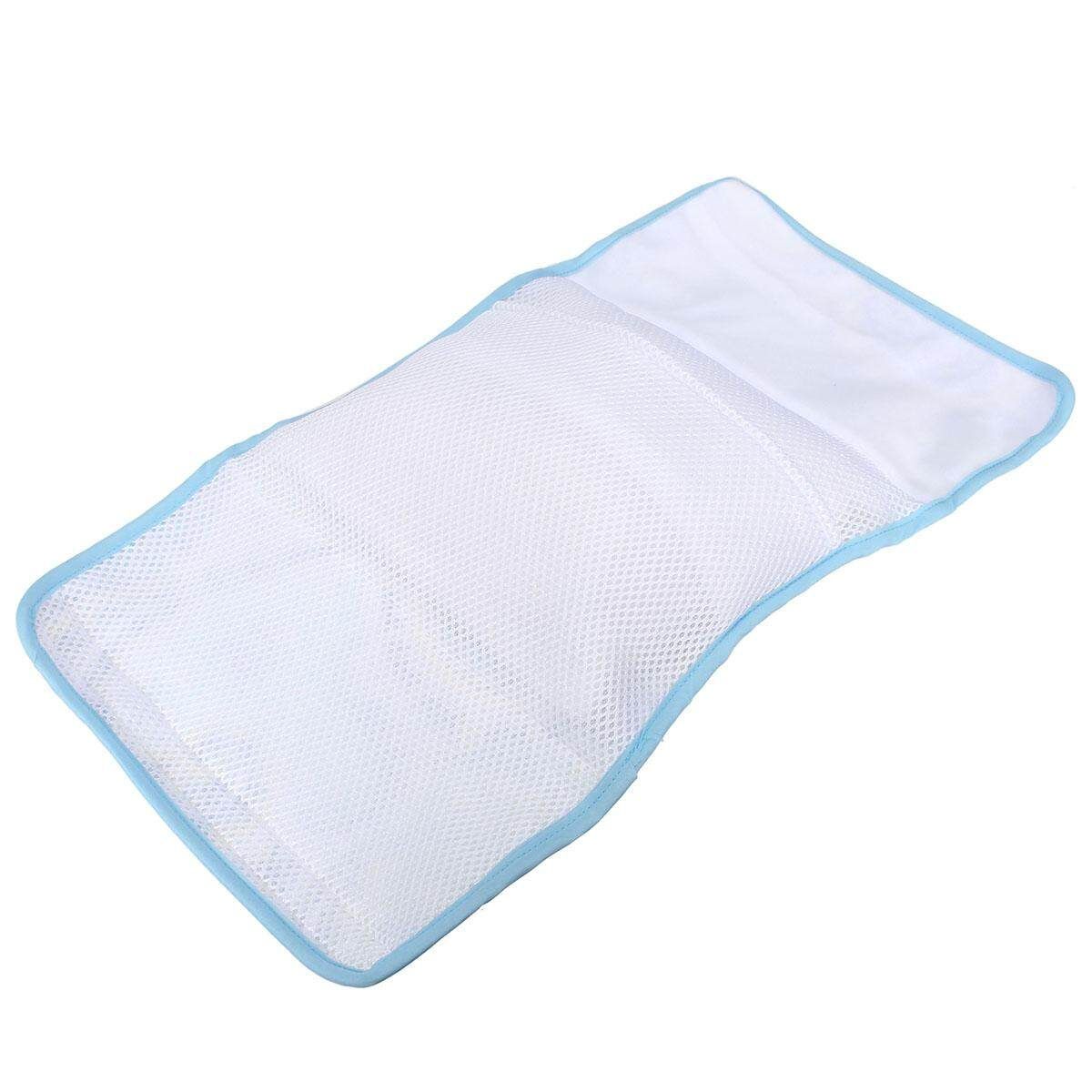 New Portable Handmade Travel Breastfeeding Nursing Bottle Arm Feeding Pillows Peacock Blue