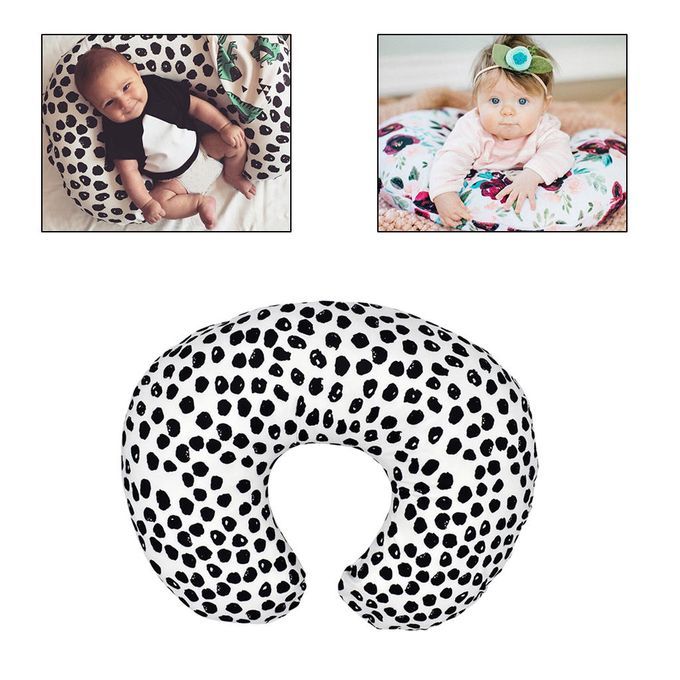 Soft Polyester U Shape Pillow Cover Nursing Pregnancy Pillow A