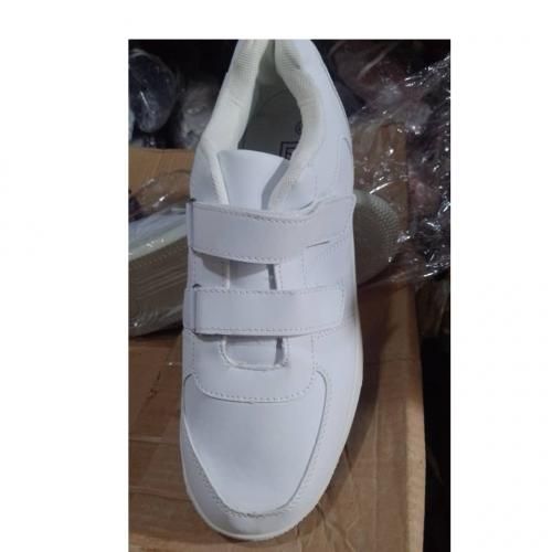 Unisex White Sneakers Children's Canvas