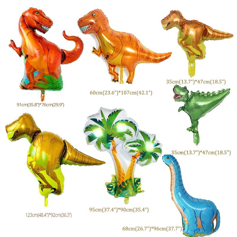 97pcs Dinosaur Birthday Party Decoration Balloons