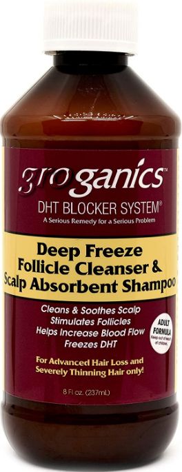 DHT Blocker Deep Freeze Follicle Cleanser & Shampoo (8 Oz.)
