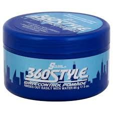 S-Curl 360 Style, Wave Control Pomade 3 Oz