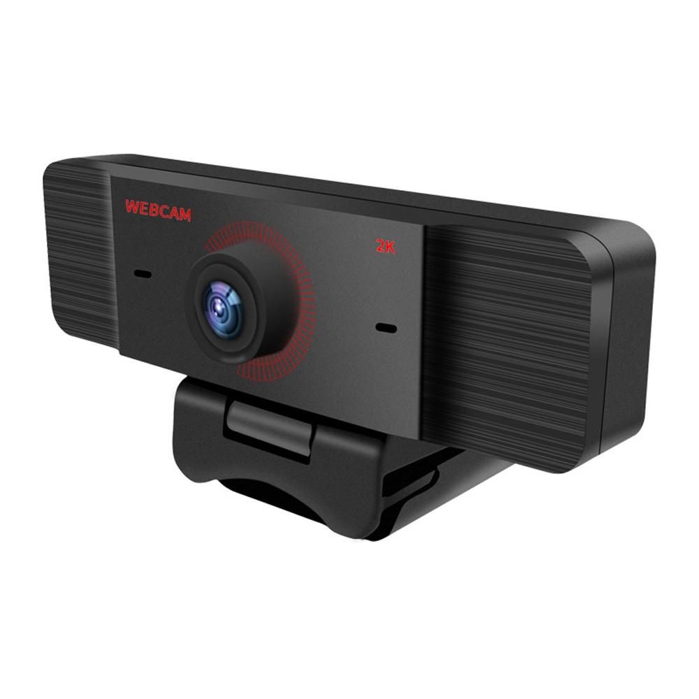 2K High Definition Live Streaming USB Web Camera Manual Focuse Webcam with Microphone