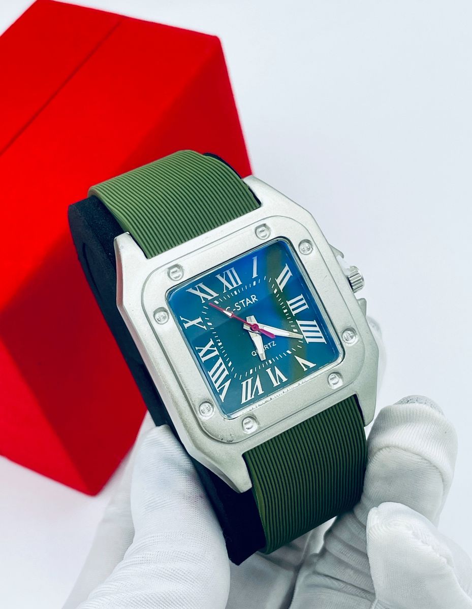 BUSINESS MENS WRISTWATCH  WITH LEATHER WALLET