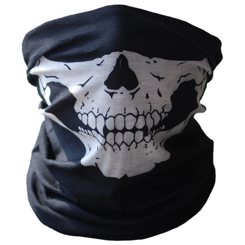 Mask Scary Chin Mask Skeleton Ghost Gloves