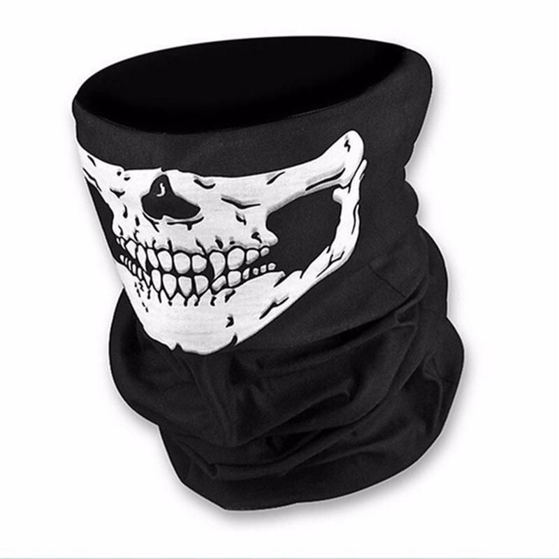 Mask Scary Chin Mask Skeleton Ghost Gloves