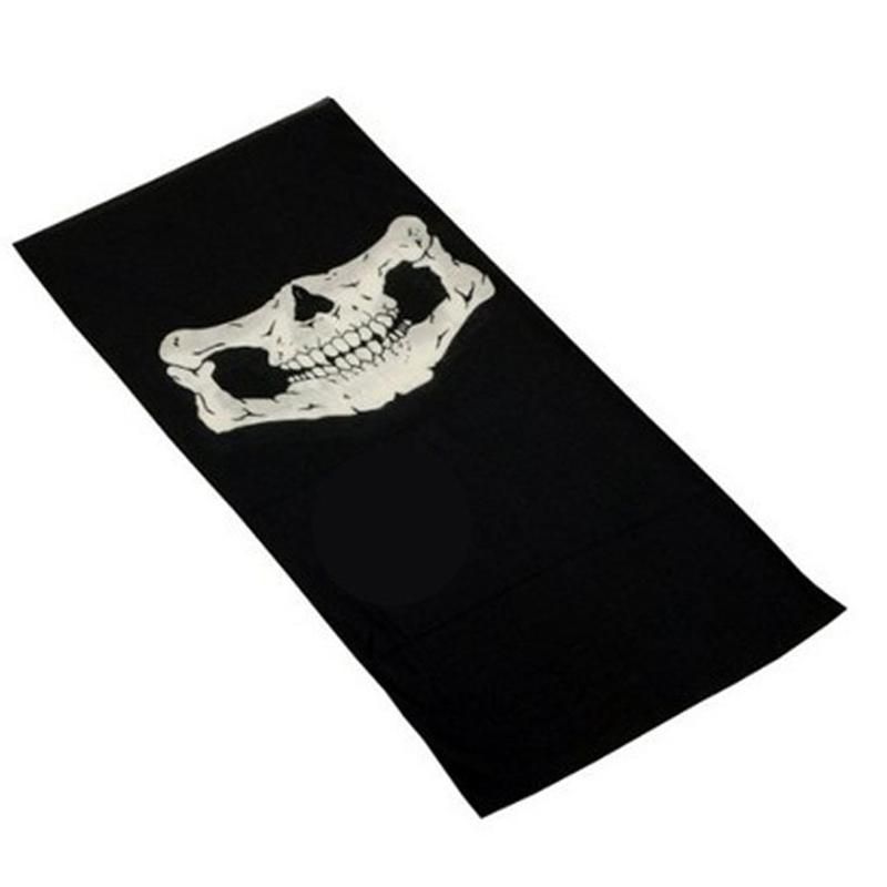 Mask Scary Chin Mask Skeleton Ghost Gloves