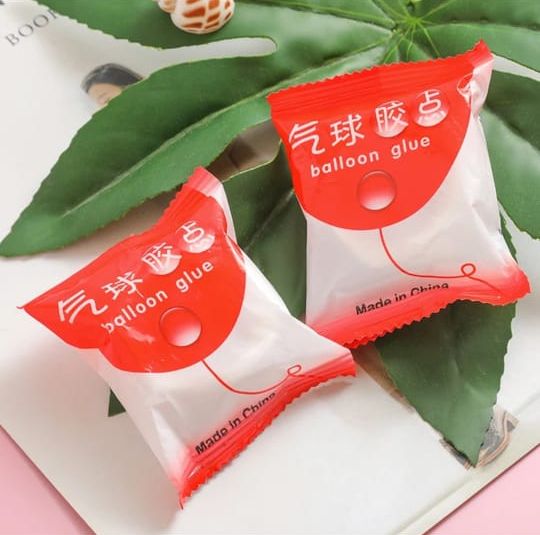 2pcs Balloon Glue Dot Sticks Balloon To Ceiling&Wall