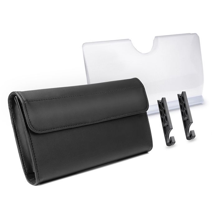 Visor Mask Holder For Car Tissue Holder Box Case With PU