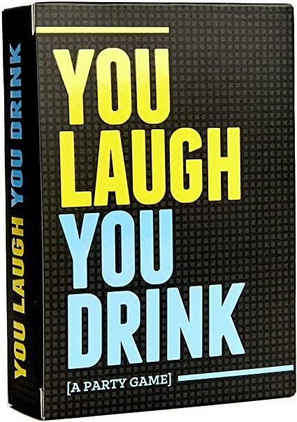 Naughty Parties Events Drinking Game, You Laugh, You Drink Party Games