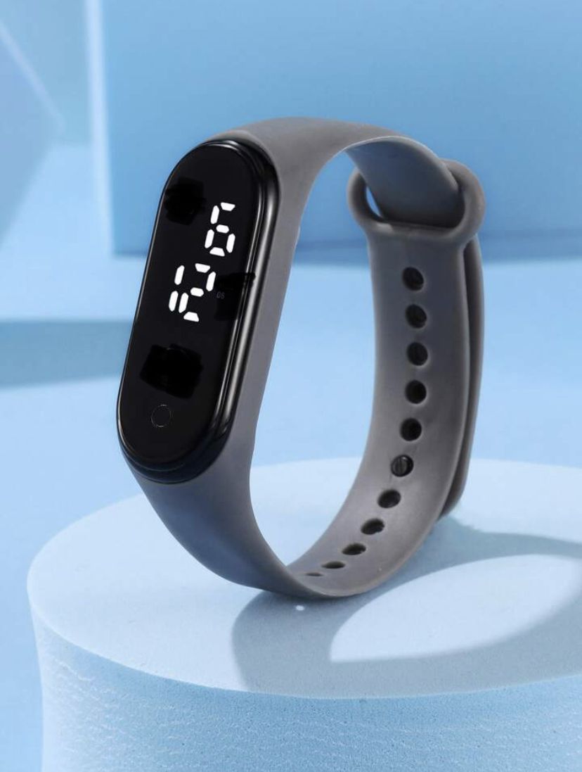 LED DIGITAL UNISEX WRISTWATCH WATERPROOF