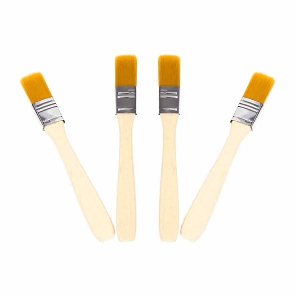 50-Piece Paint Brush Set with Wooden Handle, Brush for Cleaning and Dust Removal, Gloss Paint Brush, Oil Brush