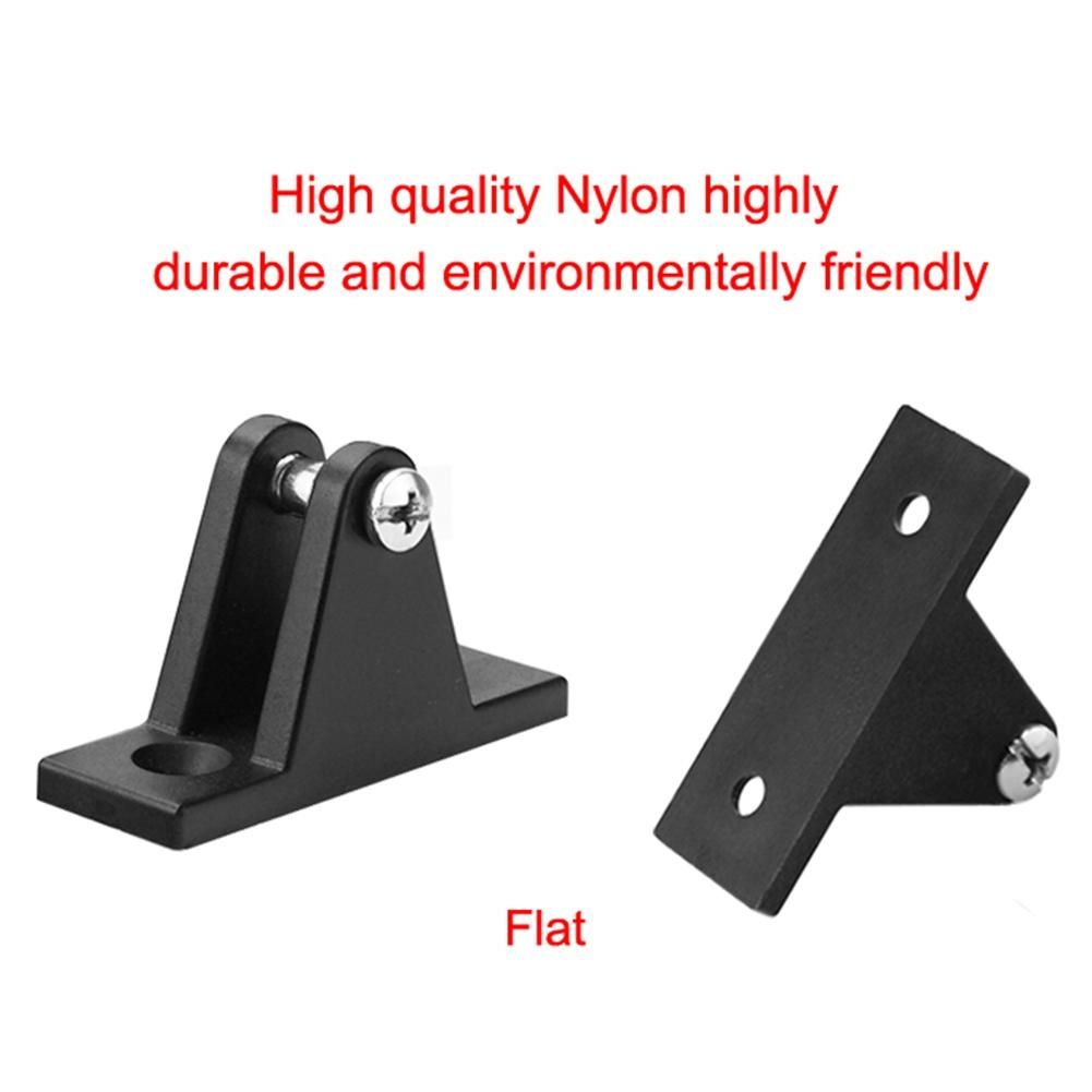 12PCS Boat Nylon Hardware Set Black Fits Yacht Accessories-f