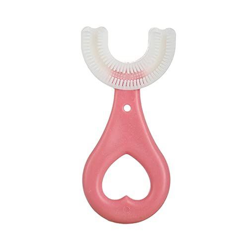 Kid Teeth Cleaning Brush U-Shape Oral Tooth Blue 2-6 Years