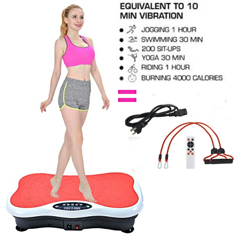 Whole Body Vibration Plate Machine Ultra Slim Fitness Exercise Massager