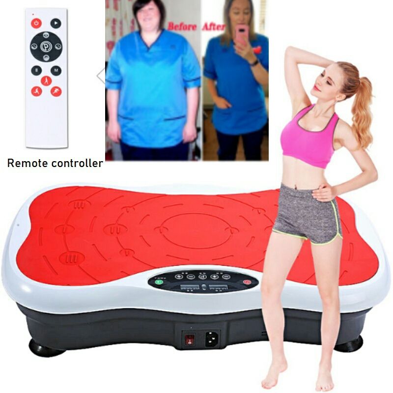 Whole Body Vibration Plate Machine Ultra Slim Fitness Exercise Massager