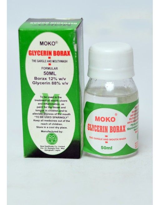 Glycerin Borax  Mouthwash For Babies And Children 50ml