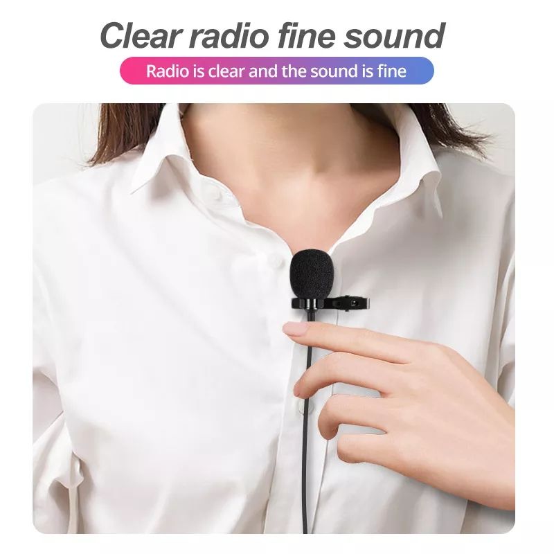Lavalier Type-C Microphone For Android Phone Omni Directional Condenser