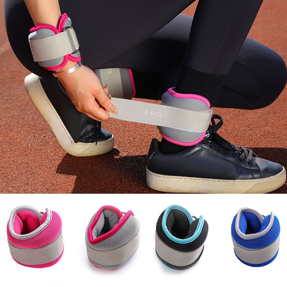 1 Pair Neoprene Ankle Weights Strap Fitness Ankle Straps