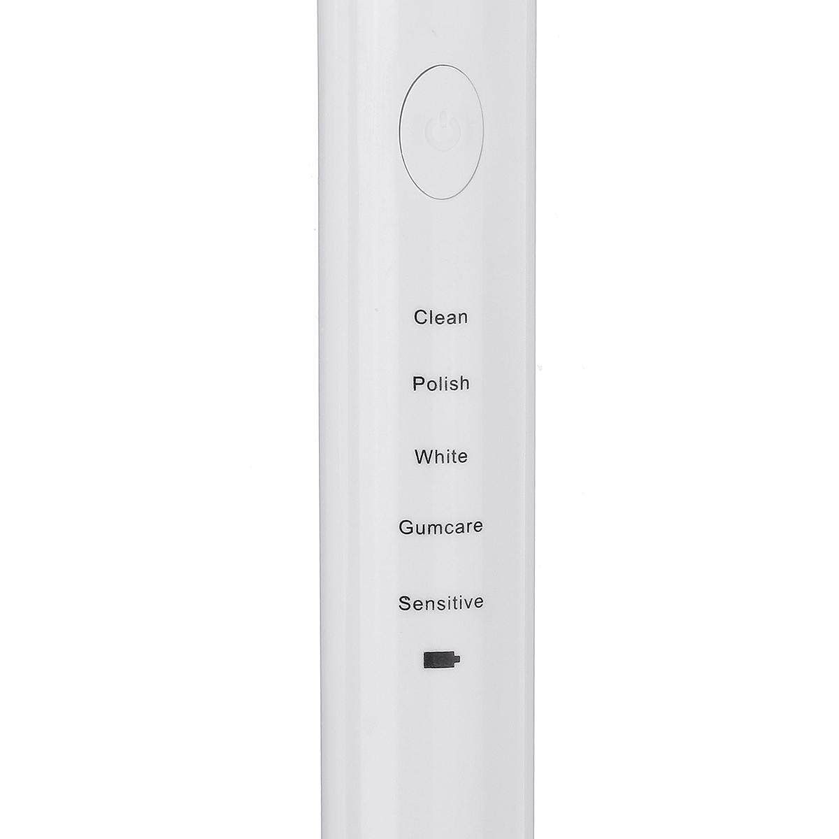 Sonic Electric Toothbrush Rechargeable USB Charger Timing With 4 Heads Waterproof IP67 Teeth Tooth Brush Professional 5 Modes For Children Adult White