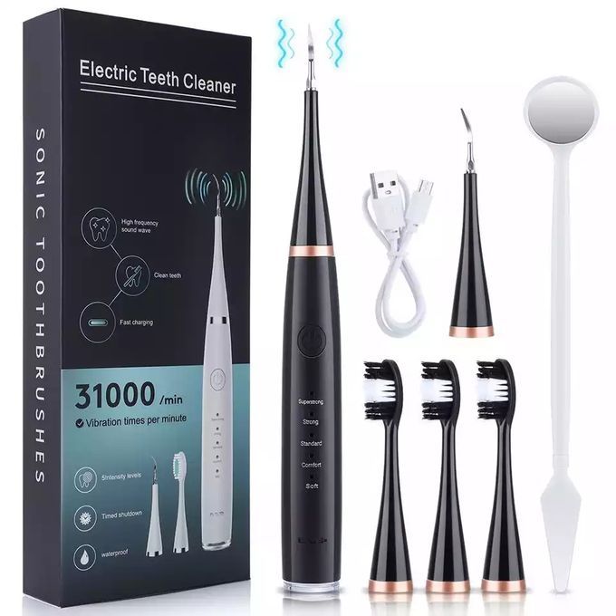 Electric Teeth Cleaner And Tooth Calculus Removal Kit